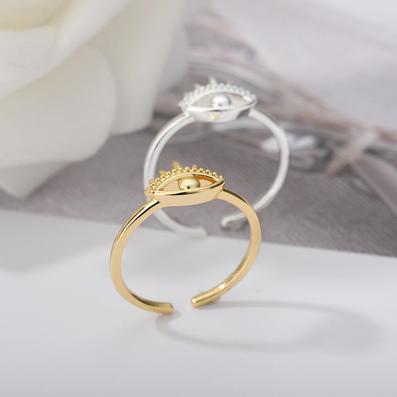 Hollowed-out Eye Ring for Women's Fashion