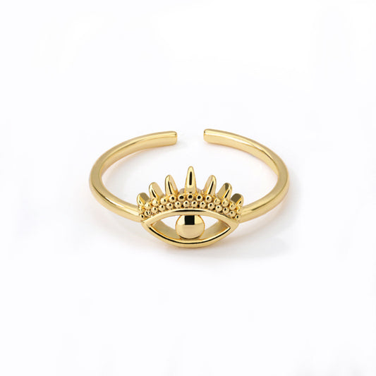 Hollowed-out Eye Ring for Women's Fashion
